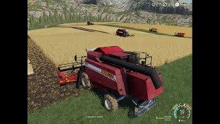 (Farming Simulator 19) уборка пшеницы !