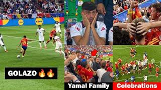 Spain Fans Reactions to Lamine Yamal Wonder Goal vs France