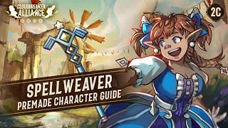 Spellweaver Premade Character! - Cloudbreaker Alliance TTRPG Beginner's Guide EP2C