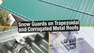 Choosing the Best Snow Guards for Exposed-Fastened Roofs