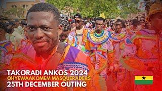 Takoradi Ankos 2024: Ohyewaakomem Masqueraders 25th December Outing - Incredible Scenes