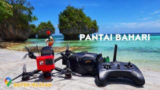 Pantai Bahari Buton Selatan Freestyle Drone View