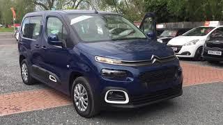 Citroen Berlingo 1.5 BlueHDi 100 Feel M 5dr Walkaround Deep Blue