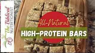 The BEST Protein Bars - Healthy, Delicious, No Bake Protein Bars