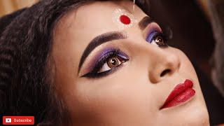 BRIDAL MAKEUP * BENGALI BRIDAL MAKEUP* FULL COVERAGE MAKEUP* STEP BY STEP TUTORIAL* BENGALI BRIDE