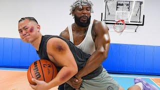 Cash vs Kenny Chao In Brutal 1v1 Basketball Game!