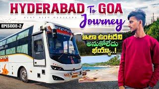 గోవా కి బస్సు లో ప్రయాణం | reached goa | Hyderabad to goa | telugu vlogs | Ajay Ajju Official