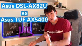 Best Modem/Router for FTTH Upgrade? | DSL AX82U vs TUF AX5400