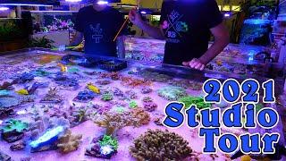 2021 Reef Builders Studio Tour w/ Mark van der Wal Part 1