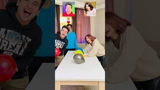 تحدي لا تختار البالون الخطا 🟠🟣 مع ياسمين 