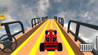 Formula Ramp Car Stunts Game - Impossible Car Stunts 2021 | Android Gameplay | #9