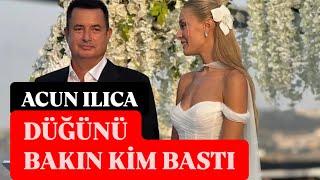 Acun Ilıcalı düğünü bakın kim bastı . Acun Ilıca Çağla düğün . Acun evlendi