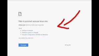 Não é Possível Acessar Esse Site - MTA