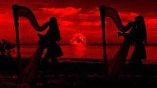 Blood Moon Dawning (Gothic Celtic) Harp Twins
