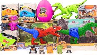 Jurassic World Unboxing Review | Spider-Rex, Dinosaur Egg, RC Dino, Mini Dinosaurs | Toy Review ASMR