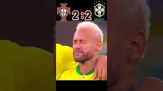 Portugal vs Brazil FIFA World Cup Imajinary 2026 Final • Neymar cry #football #shorts #cr7