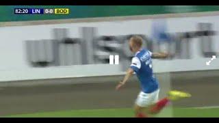 Linfield FC 1-0 Bodø  Glimt GOOOL! dk83 Kirk Millar