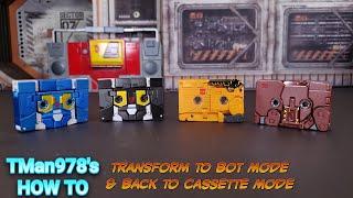 TMan978's HOW To Transform FT-55B Cassette Bots