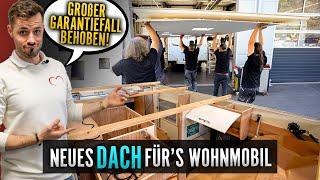 Komplettes DACH austauschen beim WOHNMOBIL...?!  | Unsere Werkstatt zeigt wie es geht!