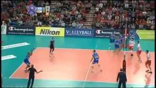 Earvin N'Gapeth 3 amazing actions (ace,dig and spike)