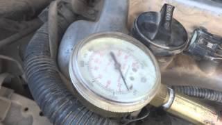 Engine compression testing. Car low power and low performance diagnostic part 4