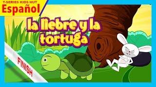 la liebre y la tortuga - historias español || cuentos cortos