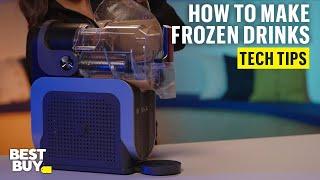 How to Use the Ninja SLUSHi Professional Frozen Drink Maker – Tech Tips from Best Buy