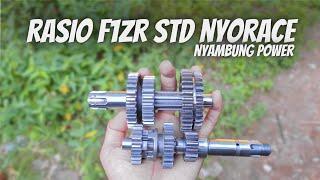 RASIO GEAR F1ZR SPEK STD NYORACE️SOLUSI POWER NYAMBUNG ANTI DROP️