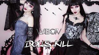 DOLLS KILL TRY ON HAUL  HOUSE OF WIDOW  Romantic Goth Outfits | Vesmedinia