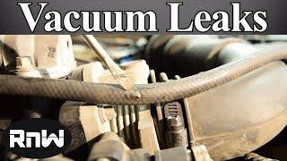 How To Find And Fix Vacuum Leaks Fast!