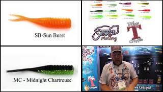 Jenko Fishing Big T crappie lures featuring Tony Sheppard at ICAST