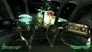 Final Alien Space Ship Boss Fight - Mothership Zeta DLC - Fallout 3