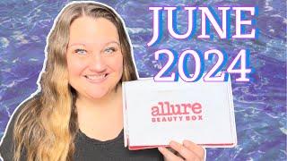 ALLURE BEAUTY SUBSCRIPTION BOX UNBOXING JUNE 2024