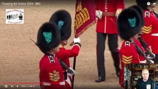 British Military Trooping the Color Review 2024