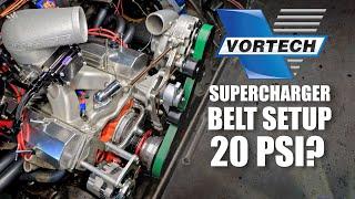 Vortech YSi supercharger 20 psi of boost and no belt slip? 400 SBC V8 S10