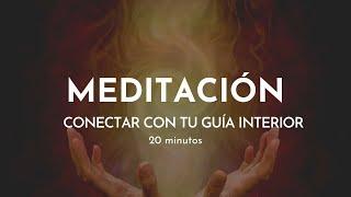 MEDITACIÓN guiada para contactar con TU GUÍA INTERIOR