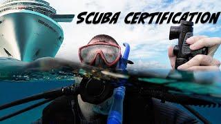 Open Water Scuba Certification With Royal Caribbean Overview