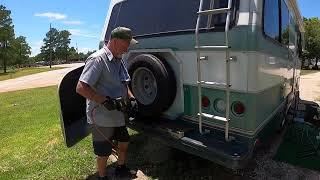 RV Flat Tire! RV Extensions! Good Sam to the Rescue!