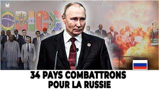 CES 34 PAYS COMBATTRONS POUR LA RUSSIE