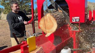 Amazing Homemade Firewood Processing Machines in Action, Fastest Wood Splitter Machines Working