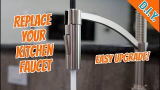 Upgrade Your Kitchen Faucet The Easy Way!