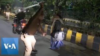 Police, Protesters Clash in India
