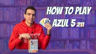 Azul 5211 How to Play | آموزش بازی آزول کارتی