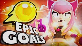Some COOL goals in BRAWL BALL for MELODIE?!
