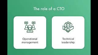 CTO: What are the roles and responsibilities of Chief Technology Officer #CTO #leadership #tech