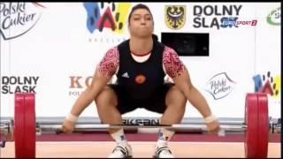 Nadezhda Evstyukhina at World Weightlifting 2010 - 2014