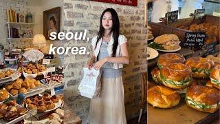 korea vlog by an introverted foodie  | solo cafe hopping, hongdae shopping, & kdrama locations