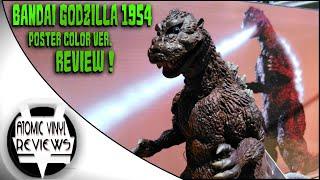 GODZILLA 1954 Poster Color ver. Premium BANDAI vinyl figure REVIEW !