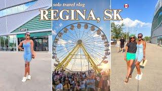 VLOG: I WAS ALMOST EMBARRASSED DURING A RIDE IN REGINA, SK | SOLO travel | Best Places To Visit