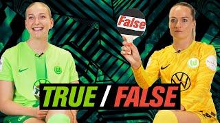 "Sooo nämlich!"  Camilla Küver und Lisa Schmitz im True/False-Quiz ⁉️